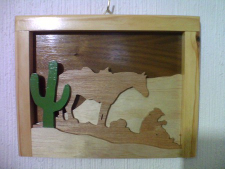 Cuadro Vaquero 3D